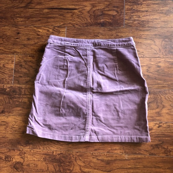 Purple High Waisted Skirt - Picture 2 of 2